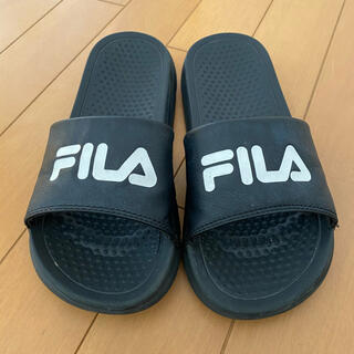 フィラ(FILA)のFILA スポーツサンダル 24cm 黒(サンダル)