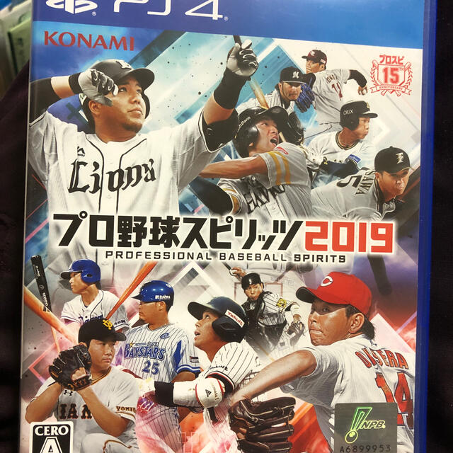 KONAMI(コナミ)のプロ野球スピリッツ2019 PS4 エンタメ/ホビーのゲームソフト/ゲーム機本体(家庭用ゲームソフト)の商品写真