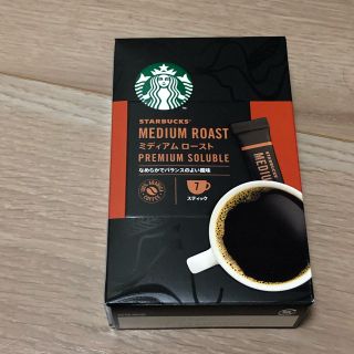 スターバックスコーヒー(Starbucks Coffee)のスターバックス　プレミアムソリュブル　ミディアムロースト(コーヒー)