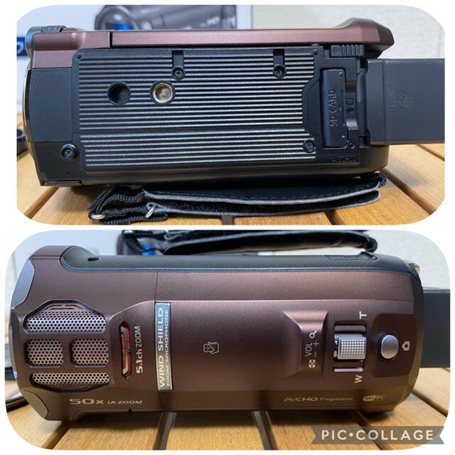 【超美品】Panasonic HC-W850M ブラウン (ビデオカメラ)