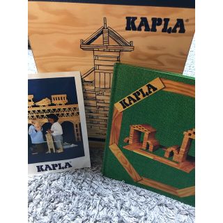 KAPLA  グリーン　積み木　知育　カプラ　緑(知育玩具)