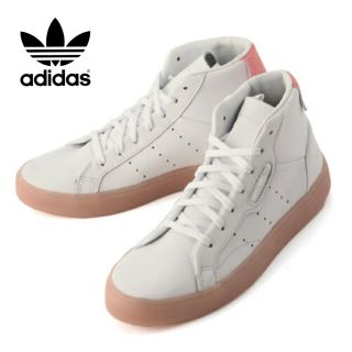 アディダス(adidas)の新品 サイズ多数 アディダス SLEEK MID 定価10989円 (スニーカー)