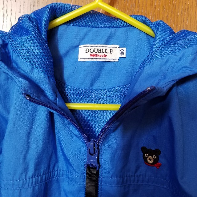 DOUBLE.B(ダブルビー)のダブルビーウインドブレーカー キッズ/ベビー/マタニティのキッズ服男の子用(90cm~)(ジャケット/上着)の商品写真