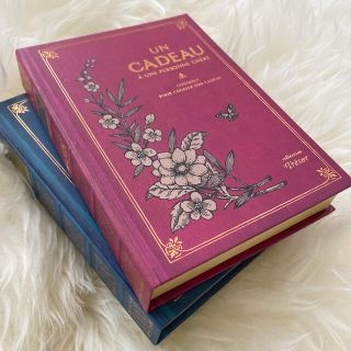 マークス(MARK'S Inc.)の新品　洋書風マグネットボックス　ボールペン付き　タッセル　ピンク(小物入れ)