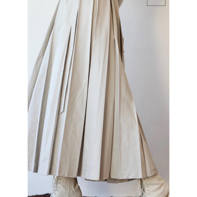 foufou super tuck long skirt レディースのスカート(ロングスカート)の商品写真