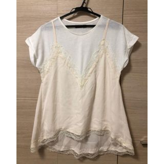 ダブルクローゼット(w closet)のTシャツ トップス　ビスチェ(Tシャツ(半袖/袖なし))