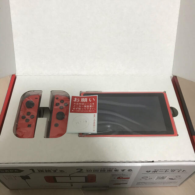 高評価の贈り物 Nintendo Switch マリオレッド×ブルー セット Switch ...