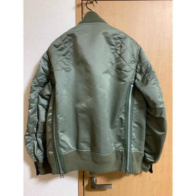 sacai(サカイ)のSacai サカイ ライダースボンバージャケット ブルゾン メンズのジャケット/アウター(フライトジャケット)の商品写真