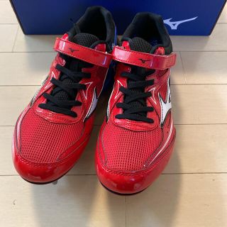 MIZUNO - MIZUNO シティウスウィング2 陸上スパイク レッド サイズ27.5