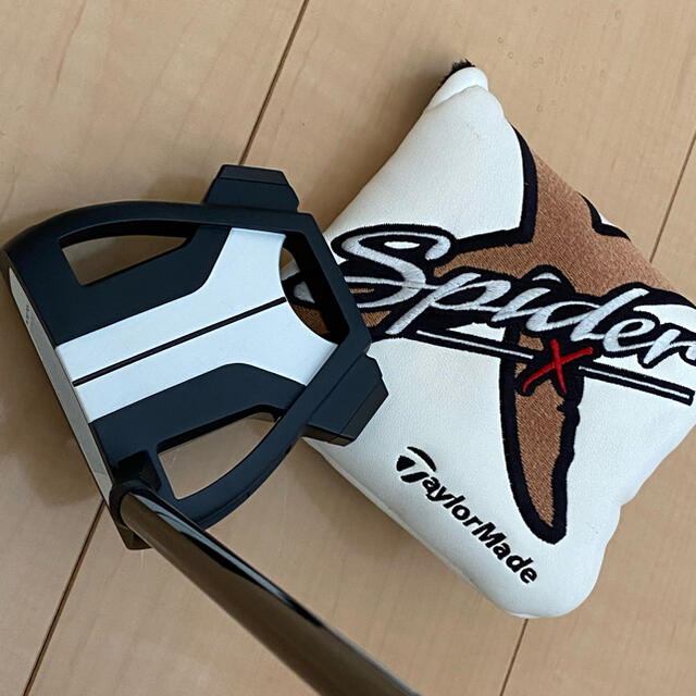 スパイダーX スモールスラント ブルー×ホワイト 34インチ 春の