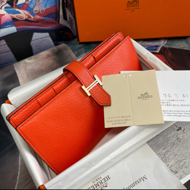 【新品正規品】HERMES エルメス べアン スフレ 財布