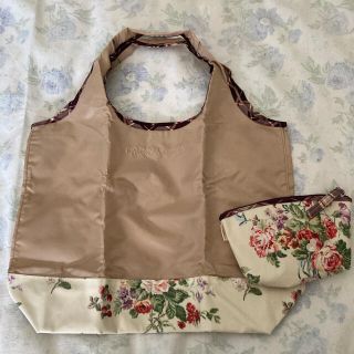 ローラアシュレイ(LAURA ASHLEY)の【新品・未使用】ローラアシュレイ　マイバッグL エコバッグ ヘッドスカーヴス(エコバッグ)