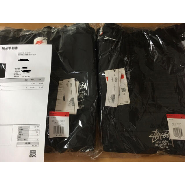 STÜSSY / NIKE NRG ZR FLEECE PANT BLACK