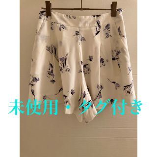 ミッシュマッシュ(MISCH MASCH)の【未使用・タグ付】MISH MASCH  花柄タックキュロット(キュロット)