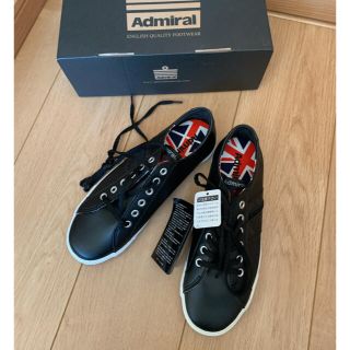 アドミラル(Admiral)のAdmiral ブラック　スニーカー　新品・未使用(スニーカー)