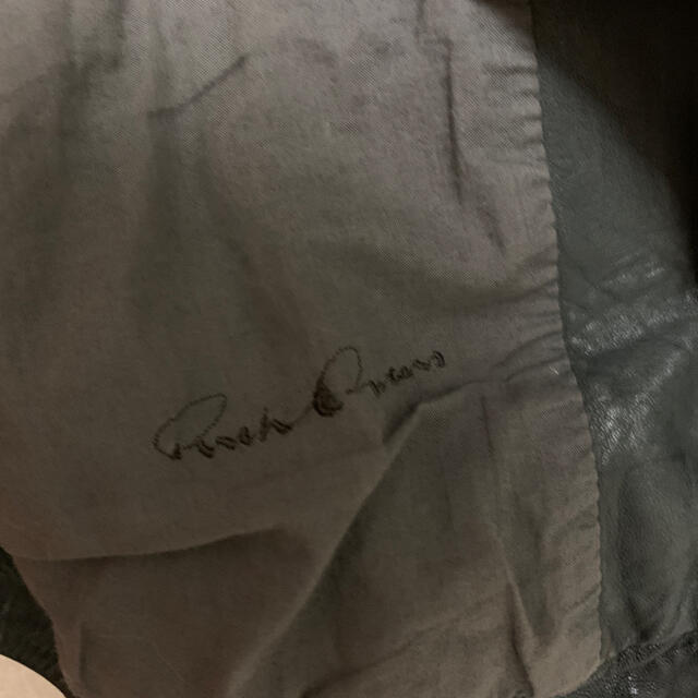 Rick Owens(リックオウエンス)のrick owens レザージャケット メンズのジャケット/アウター(レザージャケット)の商品写真