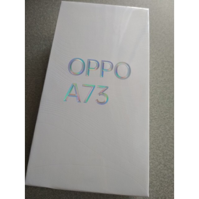 ☆新品未開封★OPPO A73 オッポ　ネービーブルーＳＩＭフリー