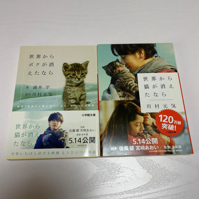 世界から猫が消えたなら 世界からボクが消えたなら 小説 値下げ の通販 By Hama S Shop ラクマ 世界から猫が消えたなら 世界からボクが消えたなら 小説 値下げ の通販 By Hama S Shop ラクマ
