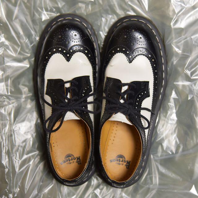 Dr.Martens - Dr.Martens ウィングチップ バイカラー ５ホール uk6