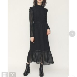 ＳＬＹ スライ　LACE SH DRESS BLK/1