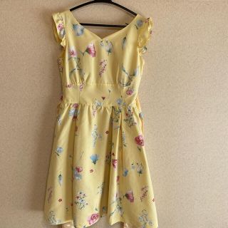 ウィルセレクション(WILLSELECTION)のwill花柄ワンピース(ひざ丈ワンピース)