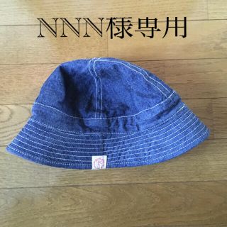 美品　ボンクラ　boncoura デニムハット(ハット)