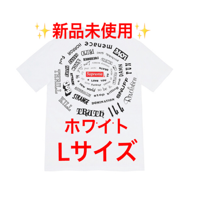 Lサイズ！Supreme 21ss Spiral Tee