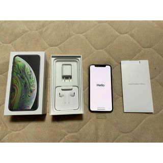 アップル(Apple)の新品　iPhone Xs Space Gray 256 GB SIMフリー(携帯電話本体)