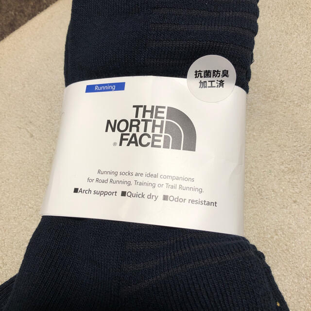 THE NORTH FACE(ザノースフェイス)のTHE NORTH FACE ソックス 靴下　ネイビー　Sサイズ レディースのレッグウェア(ソックス)の商品写真