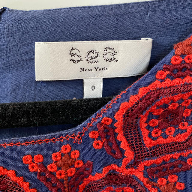 Sea New York(シーニューヨーク)のsea new york 刺繍　ドレス レディースのワンピース(ロングワンピース/マキシワンピース)の商品写真
