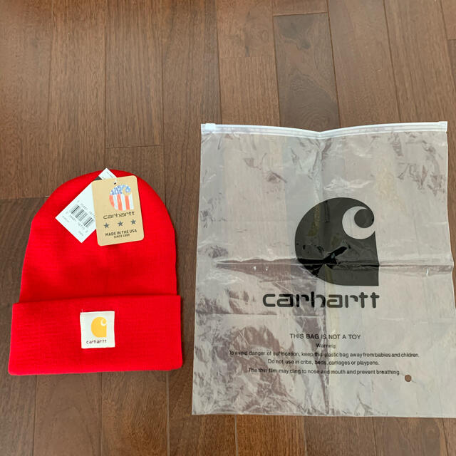 carhartt(カーハート)のcarhartt  ニット帽ビーニー レディースの帽子(ニット帽/ビーニー)の商品写真