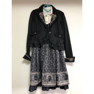 アクシーズファム(axes femme)のaxes femme 　ハロウィンコーデ　3点セット　ディズニー仕様(ひざ丈ワンピース)