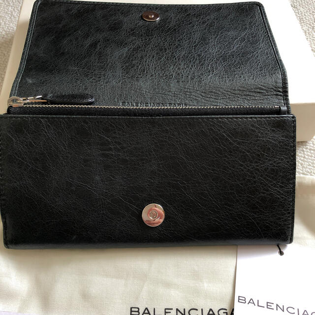 BALENCIAGA 黒長財布 美品! | www.innoveering.net