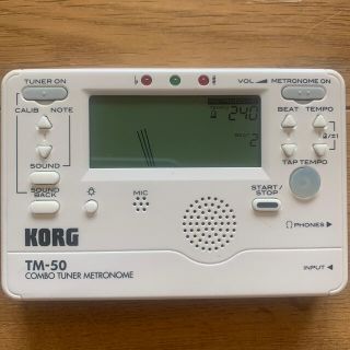 コルグ(KORG)の電子チューナー　メトロノーム付(その他)