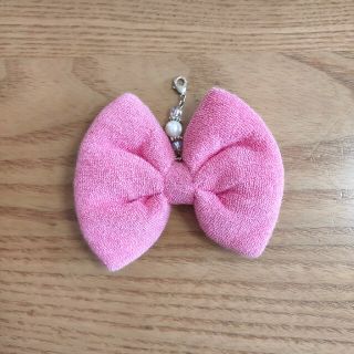 PINK🎀リボンのキーホルダー(キーホルダー)