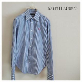 ラルフローレン(Ralph Lauren)の★mini様専用★ラルフローレン☆ストライプシャツ  size11(M～L)(シャツ/ブラウス(長袖/七分))