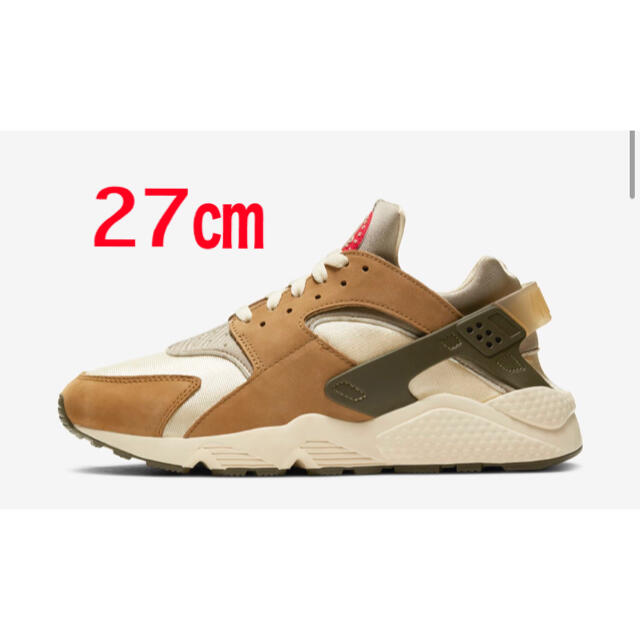 STUSSY × NIKE AIR HUARACHE DESERT OAK 27