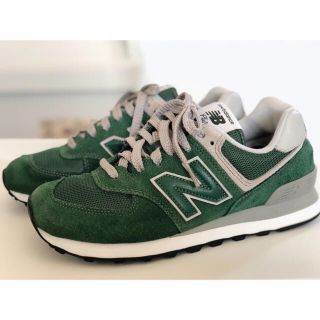 ニューバランス(New Balance)のニューバランス  WL574 グリーン  23.5 春 スニーカー (スニーカー)