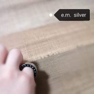 イーエム(e.m.)のe.m. リング(リング(指輪))