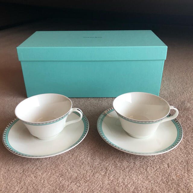 【新品未使用】Tiffany ティーカップセット