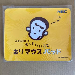 エヌイーシー(NEC)の新品 バザールでござーる マウスパッド♪(ノベルティグッズ)