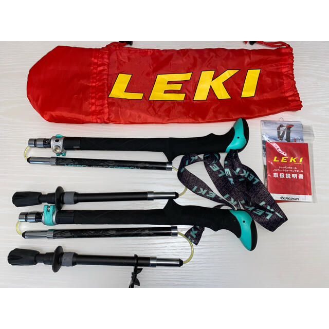 LEKI(レキ)のLEKI トレッキングポール  マイクロバリオ カーボンWs AS ブラック スポーツ/アウトドアのアウトドア(登山用品)の商品写真