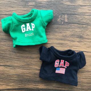 ギャップ(GAP)のGAP ガチャ ガチャガチャ Tシャツ2点セット 緑 紺 かわいい 可愛い 人気(ぬいぐるみ)