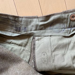 フランス軍 ウールパンツ 50s デッドストック M47 M52 の通販 by