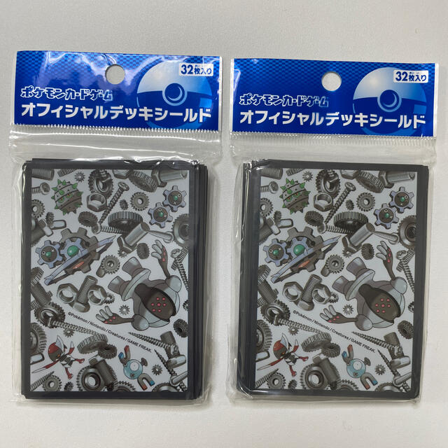 ポケモン - ポケモンカードゲーム デッキシールド鋼 32枚×2の通販 by