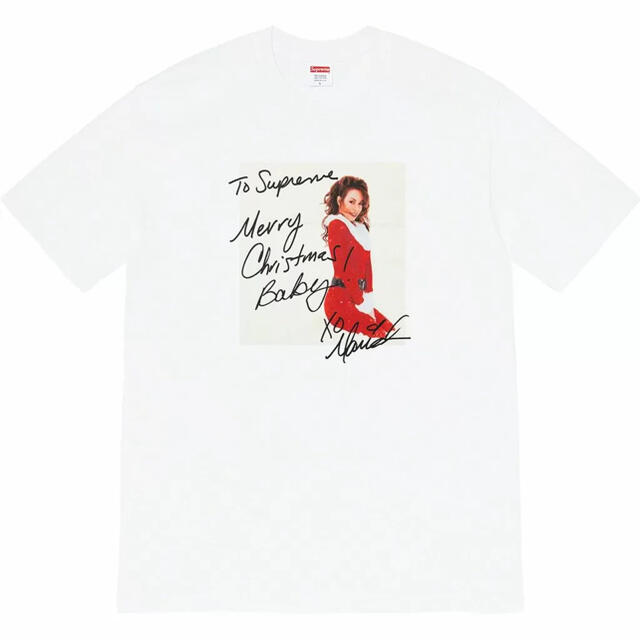 Supreme　20aw マライアキャリーTシャツ　ホワイト　L