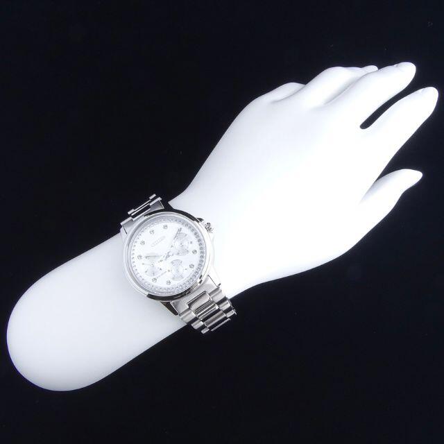 【新品即納】 シチズン 高級 レディース腕時計 クロノグラフ 36mm 防水