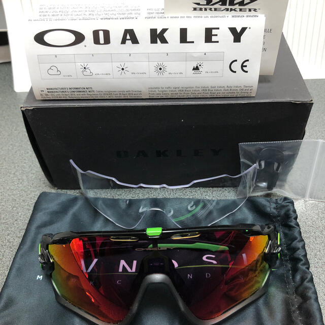 Oakley(オークリー)のオークリー　ジョウブレイカー　アジアンフィット スポーツ/アウトドアの自転車(ウエア)の商品写真