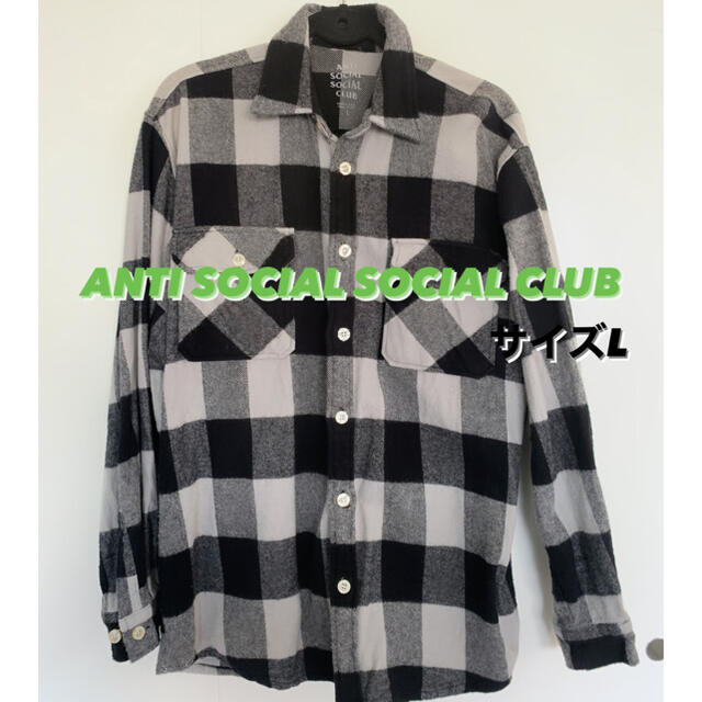 ANTI(アンチ)のANTI SOCIAL SOCIAL CLUB ネルシャツ　チェックシャツ メンズのトップス(シャツ)の商品写真