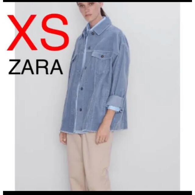 ZARA(ザラ)のZARA　コーデュロイジャケット レディースのジャケット/アウター(Gジャン/デニムジャケット)の商品写真